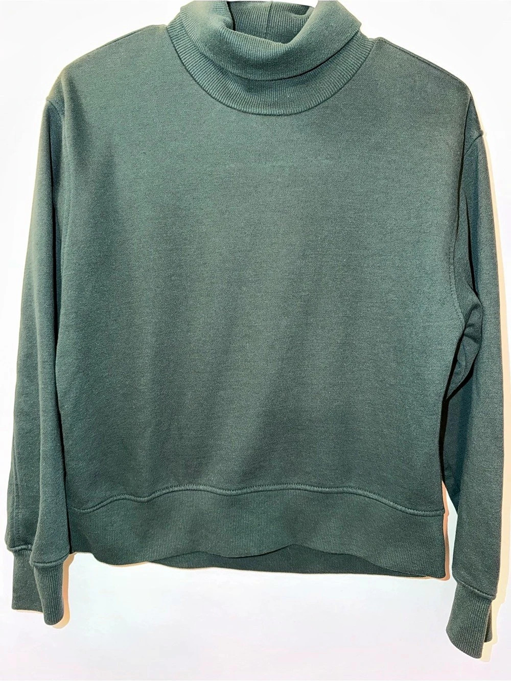 Zara Green Turtleneck Sweater Like New size S